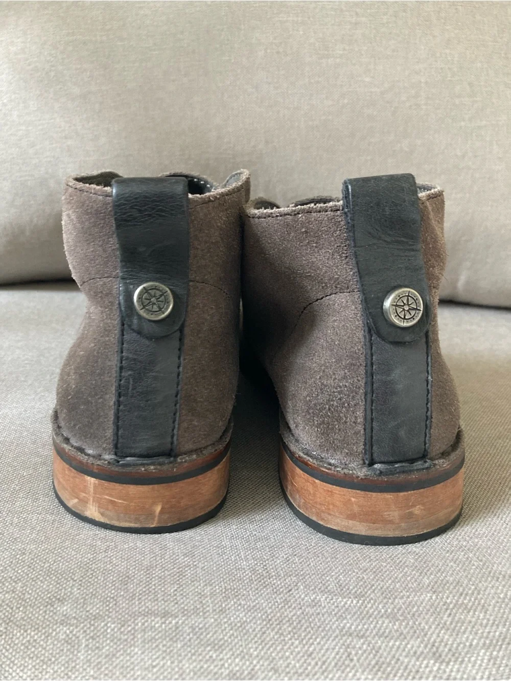 Bussola Sevilla Suede Chukka Boots Brown US 4 EU 34
